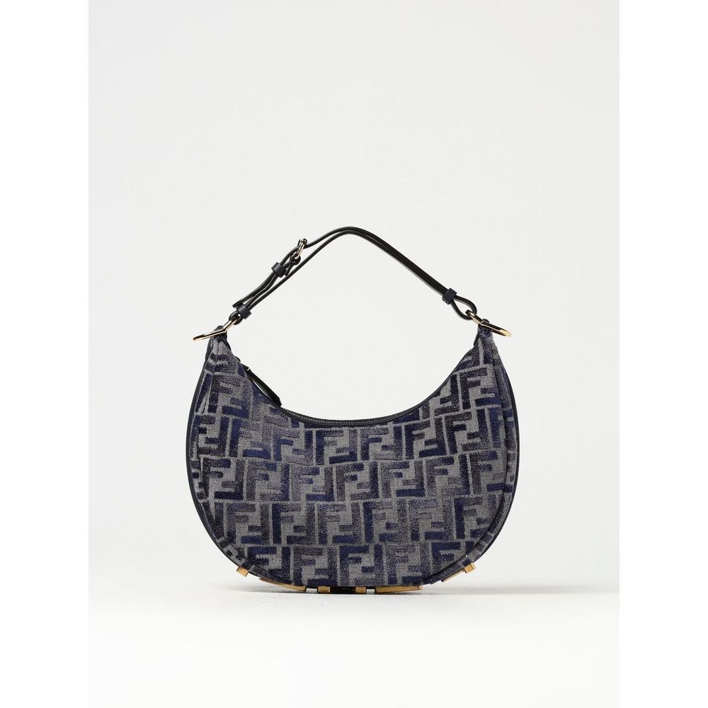 Fendi Denim Shoulder Bag Denim